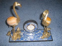 Часы с Фламинго